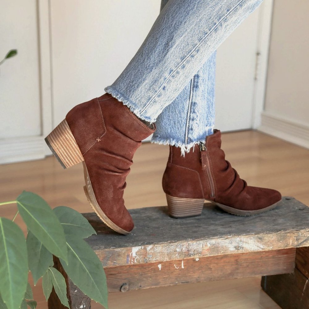 Suede Bootie